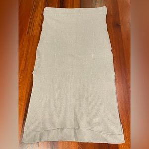 Abercrombie & Fitch sweater skirt light blue medium